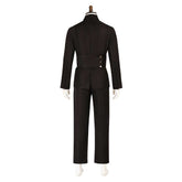 Ghost Aether Black Suit Outfits Cosplay Stage Costume Carnival Suit